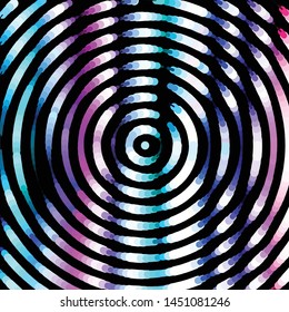 Geometric colorful vector background. Abstract halftone illustration pattern. Vintage texture