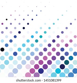 Geometric colorful vector background. Abstract halftone illustration pattern. Vintage texture