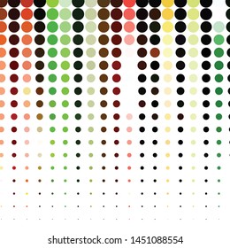 Geometric colorful vector background. Abstract halftone illustration pattern. Vintage texture