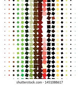 Geometric colorful vector background. Abstract halftone illustration pattern. Vintage texture