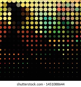 Geometric colorful vector background. Abstract halftone illustration pattern. Vintage texture
