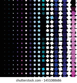 Geometric colorful vector background. Abstract halftone illustration pattern. Vintage texture