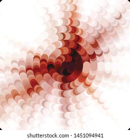 Geometric colorful vector background. Abstract halftone illustration pattern. Vintage texture