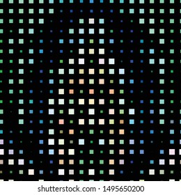 Geometric colorful vector background. Abstract halftone illustration pattern. Vintage texture