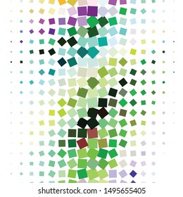 Geometric colorful vector background. Abstract halftone illustration pattern. Vintage texture