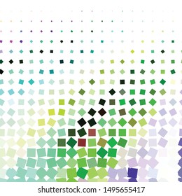 Geometric colorful vector background. Abstract halftone illustration pattern. Vintage texture