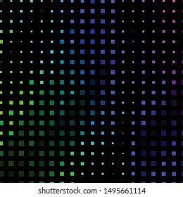 Geometric colorful vector background. Abstract halftone illustration pattern. Vintage texture