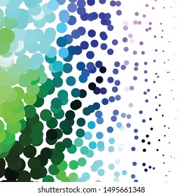 Geometric colorful vector background. Abstract halftone illustration pattern. Vintage texture