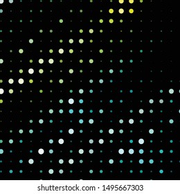 Geometric colorful vector background. Abstract halftone illustration pattern. Vintage texture