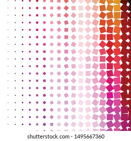 Geometric colorful vector background. Abstract halftone illustration pattern. Vintage texture