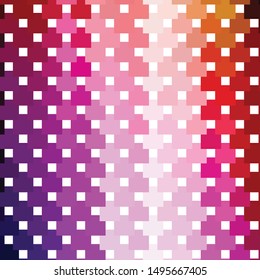 Geometric colorful vector background. Abstract halftone illustration pattern. Vintage texture