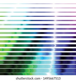Geometric colorful vector background. Abstract halftone illustration pattern. Vintage texture