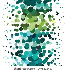 Geometric colorful vector background. Abstract halftone illustration pattern. Vintage texture