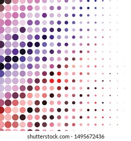 Geometric colorful vector background. Abstract halftone illustration pattern. Vintage texture