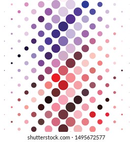 Geometric colorful vector background. Abstract halftone illustration pattern. Vintage texture