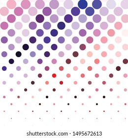 Geometric colorful vector background. Abstract halftone illustration pattern. Vintage texture