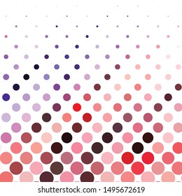Geometric colorful vector background. Abstract halftone illustration pattern. Vintage texture