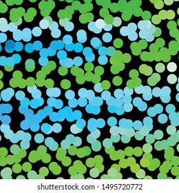 Geometric colorful vector background. Abstract halftone illustration pattern. Vintage texture