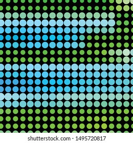 Geometric colorful vector background. Abstract halftone illustration pattern. Vintage texture