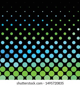 Geometric colorful vector background. Abstract halftone illustration pattern. Vintage texture