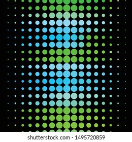 Geometric colorful vector background. Abstract halftone illustration pattern. Vintage texture