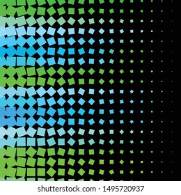 Geometric colorful vector background. Abstract halftone illustration pattern. Vintage texture