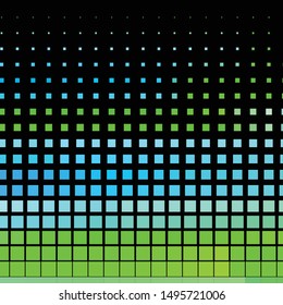 Geometric colorful vector background. Abstract halftone illustration pattern. Vintage texture