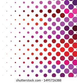 Geometric colorful vector background. Abstract halftone illustration pattern. Vintage texture