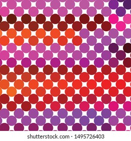 Geometric colorful vector background. Abstract halftone illustration pattern. Vintage texture