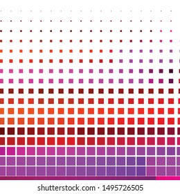 Geometric colorful vector background. Abstract halftone illustration pattern. Vintage texture