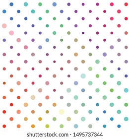Geometric colorful vector background. Abstract halftone illustration pattern. Vintage texture
