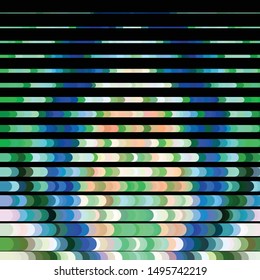Geometric colorful vector background. Abstract halftone illustration pattern. Vintage texture