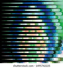 Geometric colorful vector background. Abstract halftone illustration pattern. Vintage texture