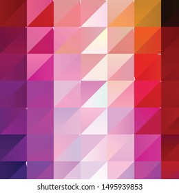 Geometric colorful vector background. Abstract halftone illustration pattern. Vintage texture