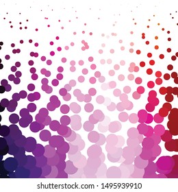 Geometric colorful vector background. Abstract halftone illustration pattern. Vintage texture