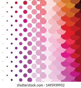 Geometric colorful vector background. Abstract halftone illustration pattern. Vintage texture