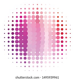 Geometric colorful vector background. Abstract halftone illustration pattern. Vintage texture