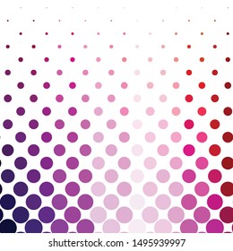 Geometric colorful vector background. Abstract halftone illustration pattern. Vintage texture
