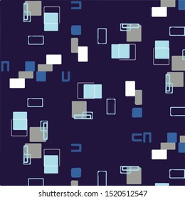 Geometric colorful vector background. Abstract halftone illustration pattern. Vintage texture