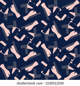 Geometric colorful vector background. Abstract halftone illustration pattern. Vintage texture