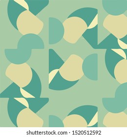 Geometric colorful vector background. Abstract halftone illustration pattern. Vintage texture