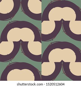 Geometric colorful vector background. Abstract halftone illustration pattern. Vintage texture