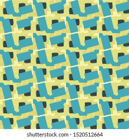 Geometric colorful vector background. Abstract halftone illustration pattern. Vintage texture