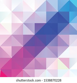 Geometric colorful vector background. Abstract halftone illustration pattern. Vintage texture