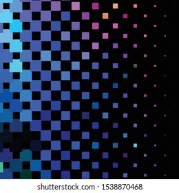 Geometric colorful vector background. Abstract halftone illustration pattern. Vintage texture