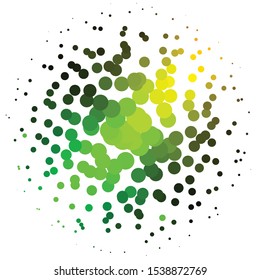 Geometric colorful vector background. Abstract halftone illustration pattern. Vintage texture