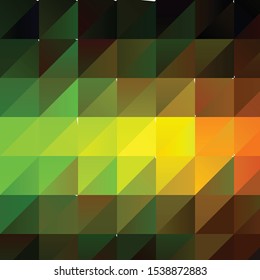 Geometric colorful vector background. Abstract halftone illustration pattern. Vintage texture