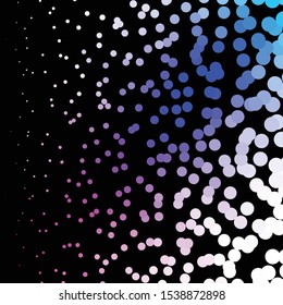 Geometric colorful vector background. Abstract halftone illustration pattern. Vintage texture