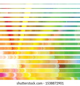 Geometric colorful vector background. Abstract halftone illustration pattern. Vintage texture