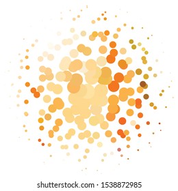 Geometric colorful vector background. Abstract halftone illustration pattern. Vintage texture